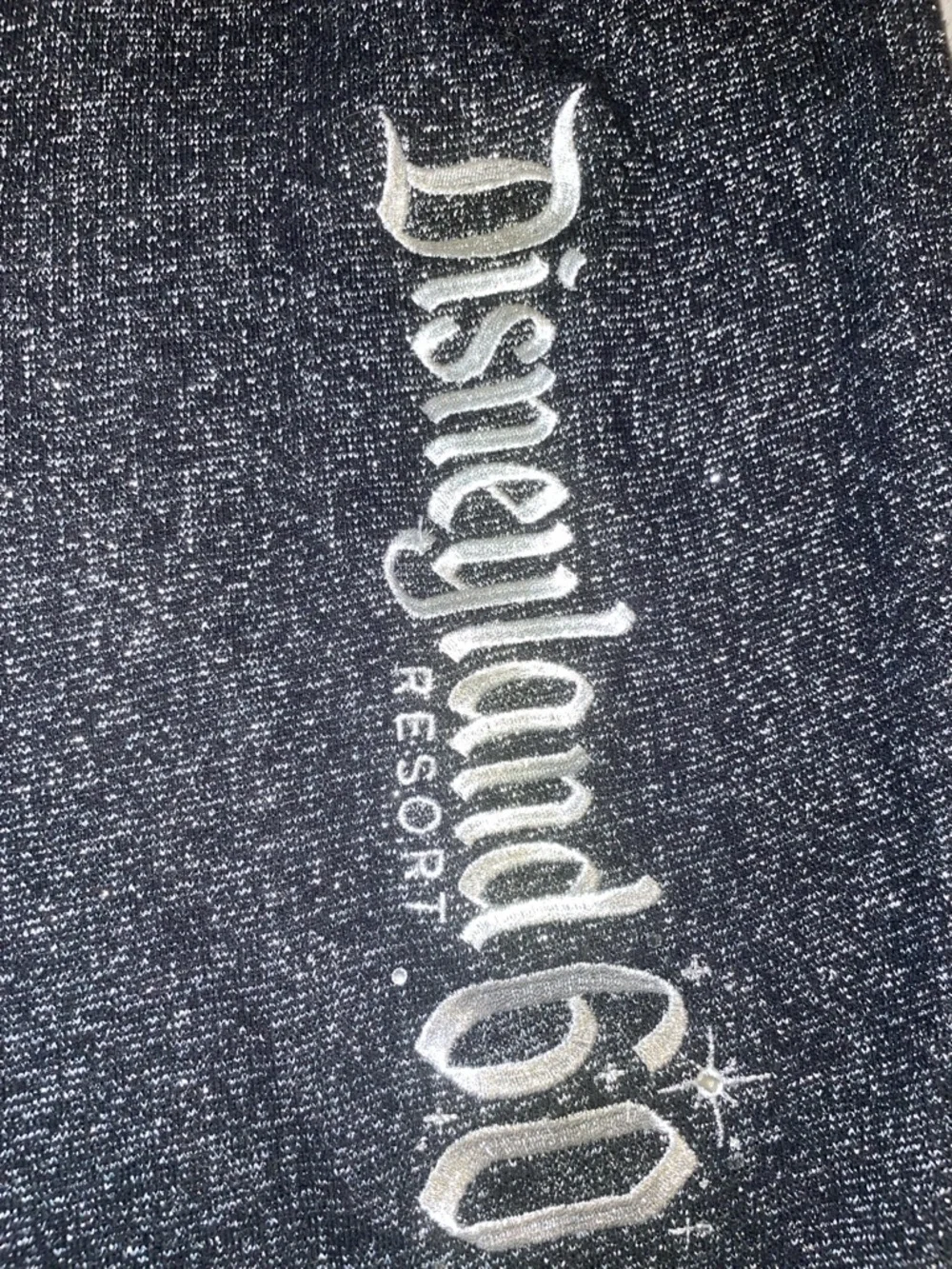 Disney Parks Black and Gray Sparkle Joggers - Picture 2 of 3